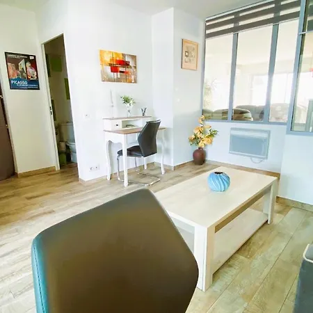 Spacieux 3 Chambres, Vue Mer, Park, Terrasse Antibes
